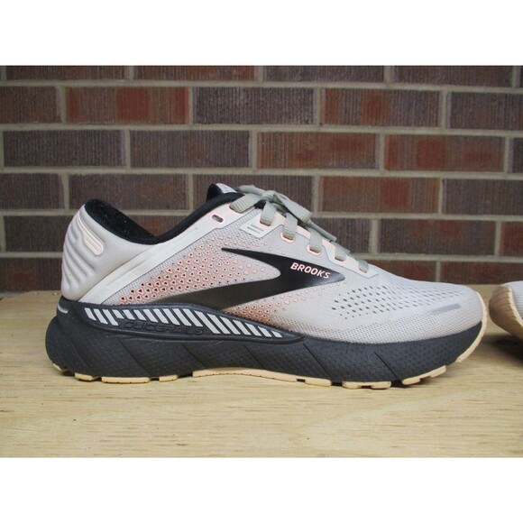 Brooks Womens Adrenaline GTS 22 1203531B035 Gray Running Shoes Sneakers 9 B - Picture 12 of 16